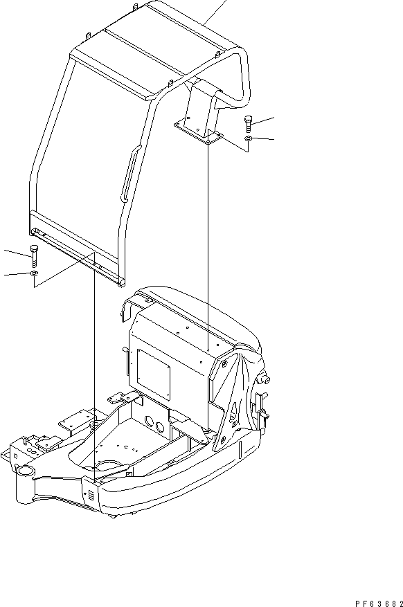 CANOPY,TOPS 20P-54-83111 KOMATSU
