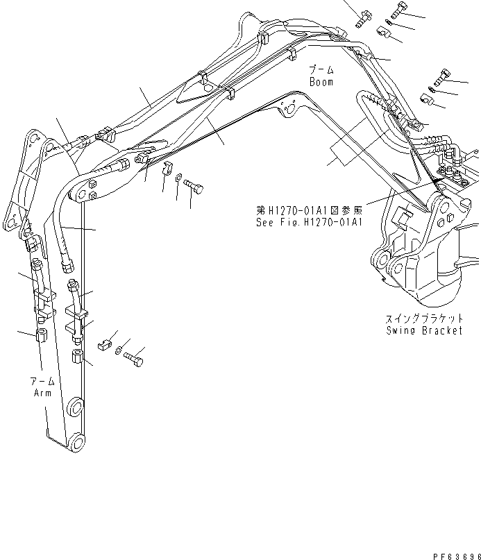CLAMP (WELDED) 20P-970-7660 KOMATSU