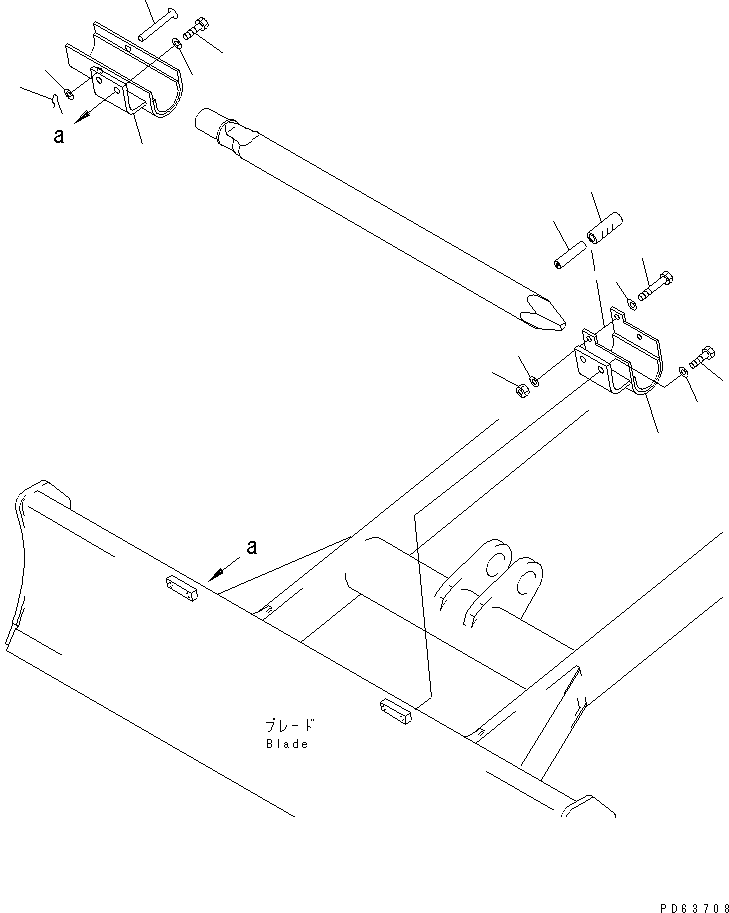 Гайка 01580-11218 KOMATSU