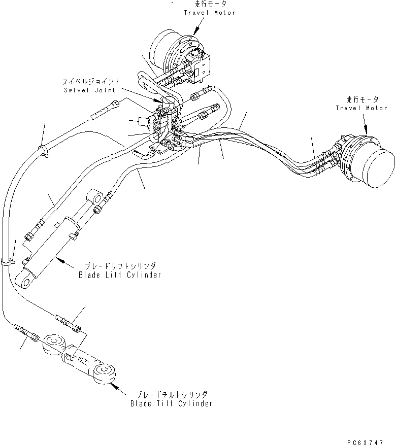 Шланг 20N-62-81520 KOMATSU