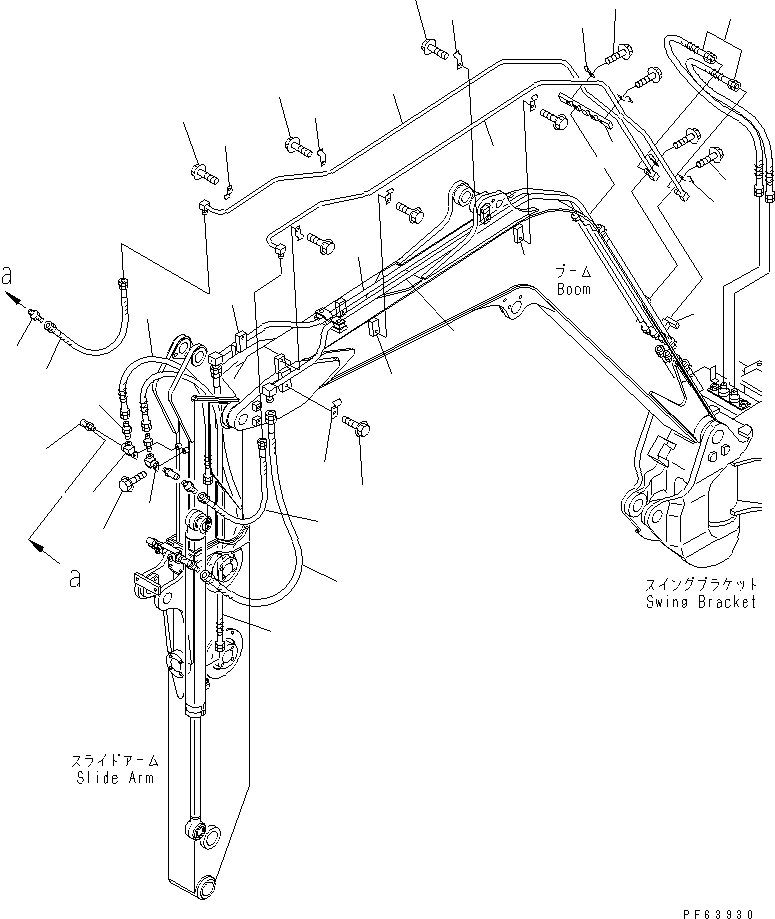 Опора (сварная) 01573-18205 KOMATSU