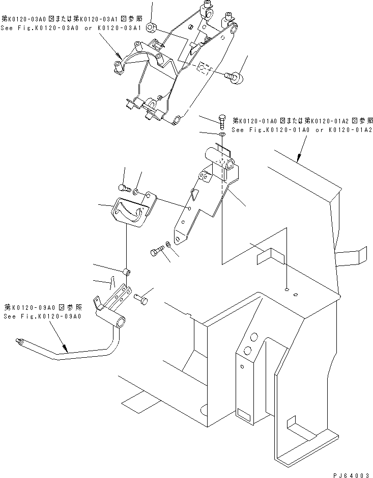 Направляющая \1\22M-43-11551 KOMATSU