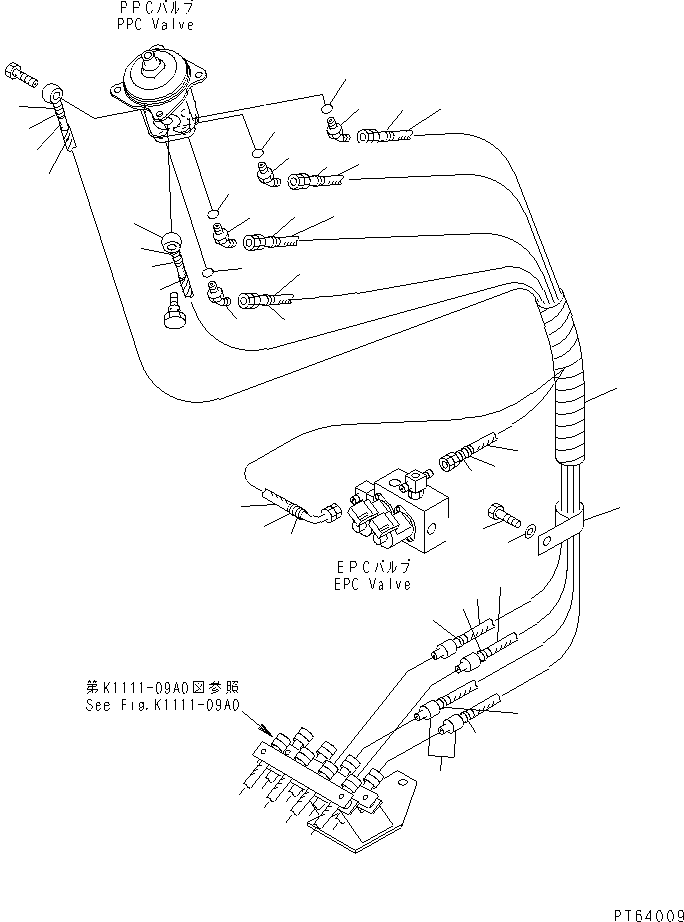 Шланг 22L-62-14441 KOMATSU