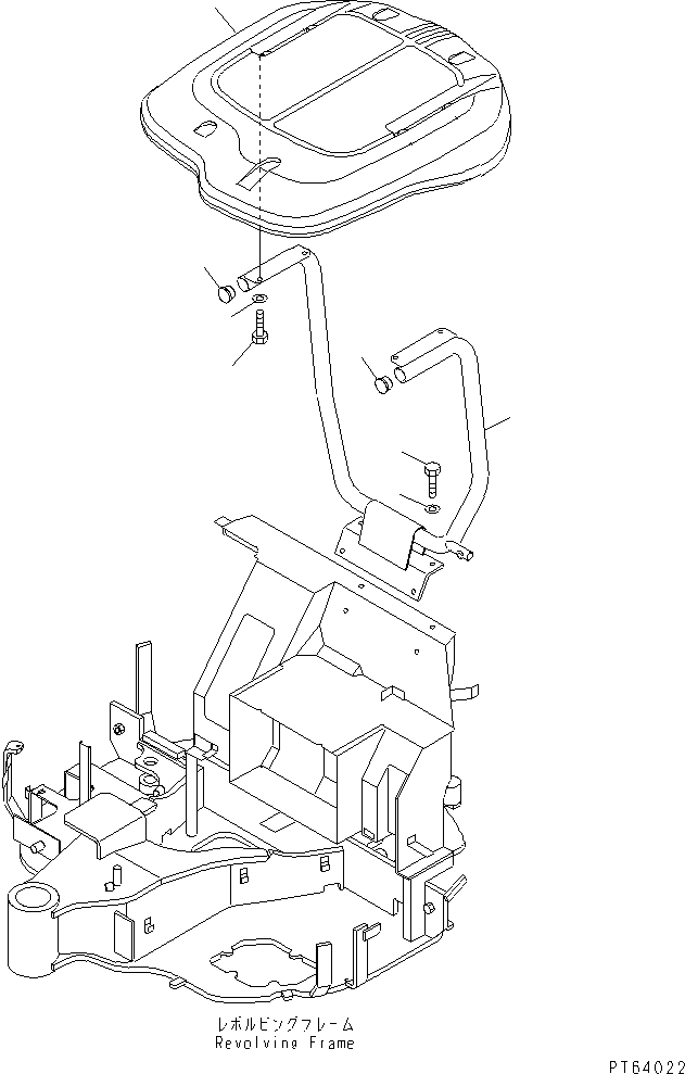 ROOF,CANOPY 22L-54-13112 KOMATSU