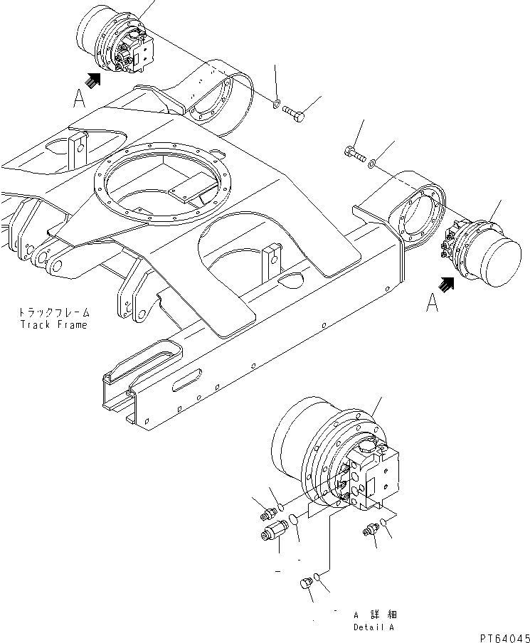 Ниппель 21U-62-31180 KOMATSU