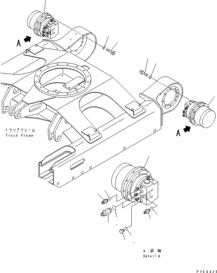 Мотор в сборе (20C-60-32600) KOMATSU