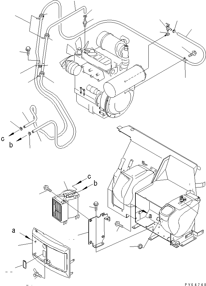Крышка 21U-977-3131 KOMATSU