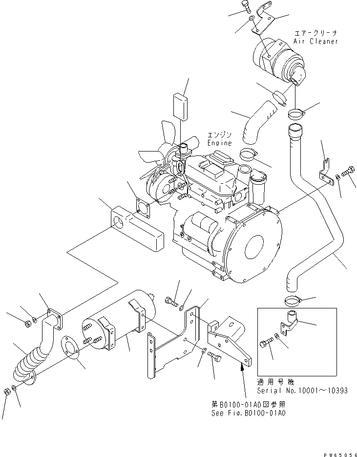 Шланг 22J-02-15232 KOMATSU