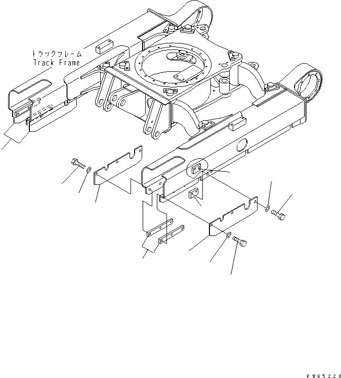 Ограждение 22J-30-15810 KOMATSU