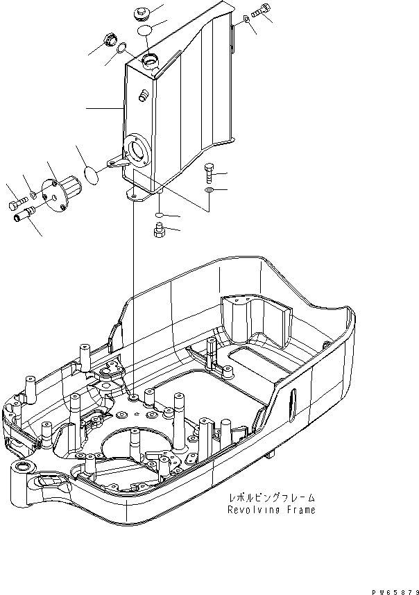TANK,HYDRAULIC 21S-60-31211 KOMATSU