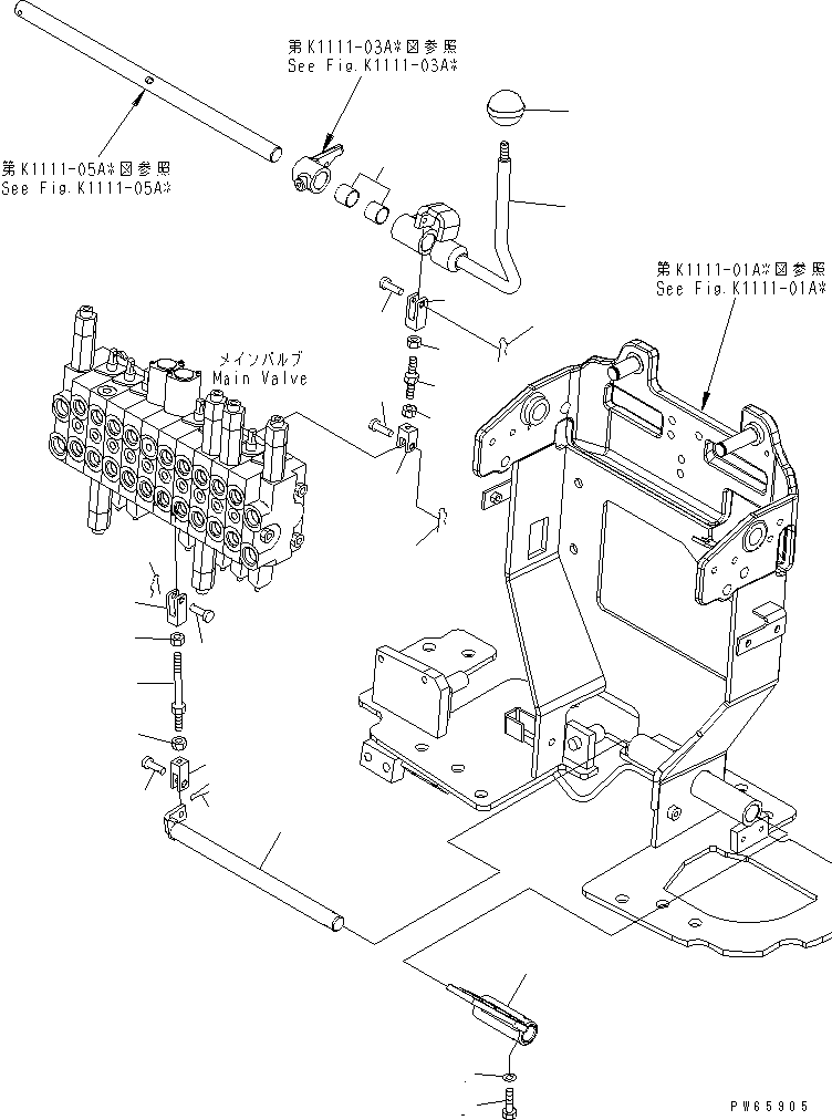 PEDAL,2-SPEED 21S-43-31710 KOMATSU