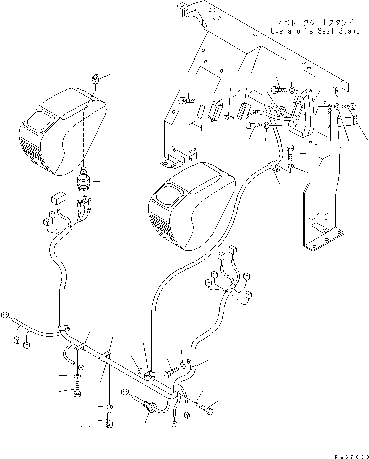 Жгут проводов 22F-06-17111 KOMATSU