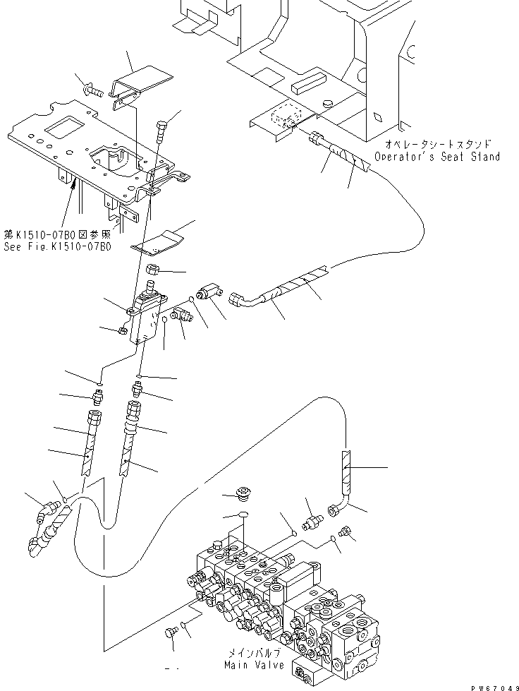 Шланг 22F-973-1640 KOMATSU