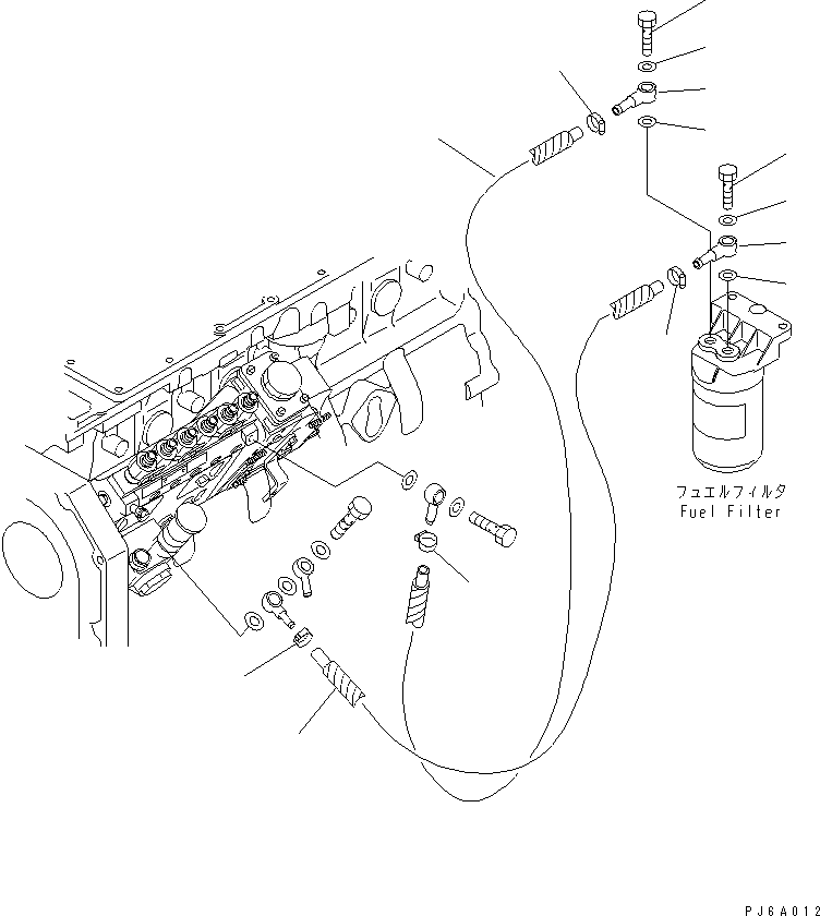 Шланг 6735-71-5690 KOMATSU