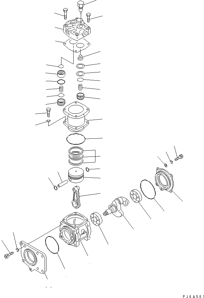 CYLINDER HEAD ASS'Y DK487018-5221 KOMATSU