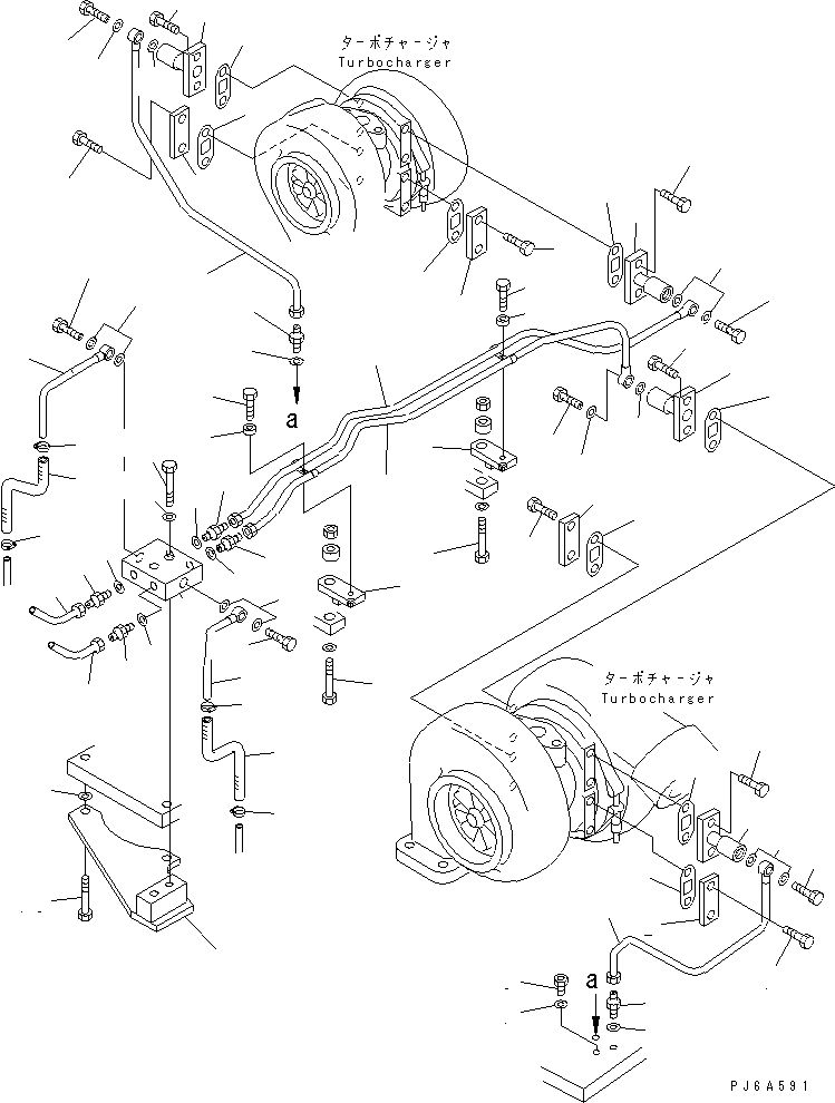Соединение 6215-61-8680 KOMATSU