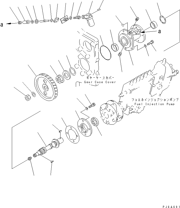 Уплотнение \0\6162-73-3271 KOMATSU