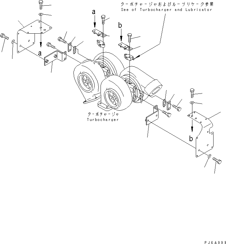 Крышка левая 6215-11-5380 KOMATSU