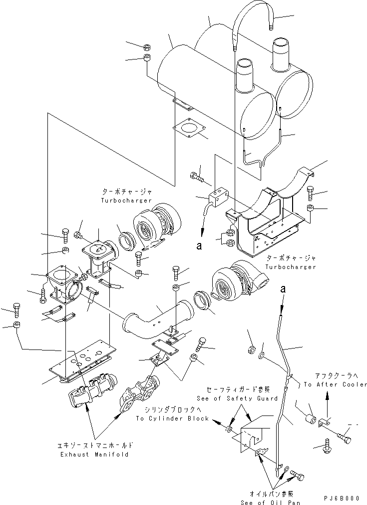 TUBE,DRAIN 6215-11-5840 KOMATSU