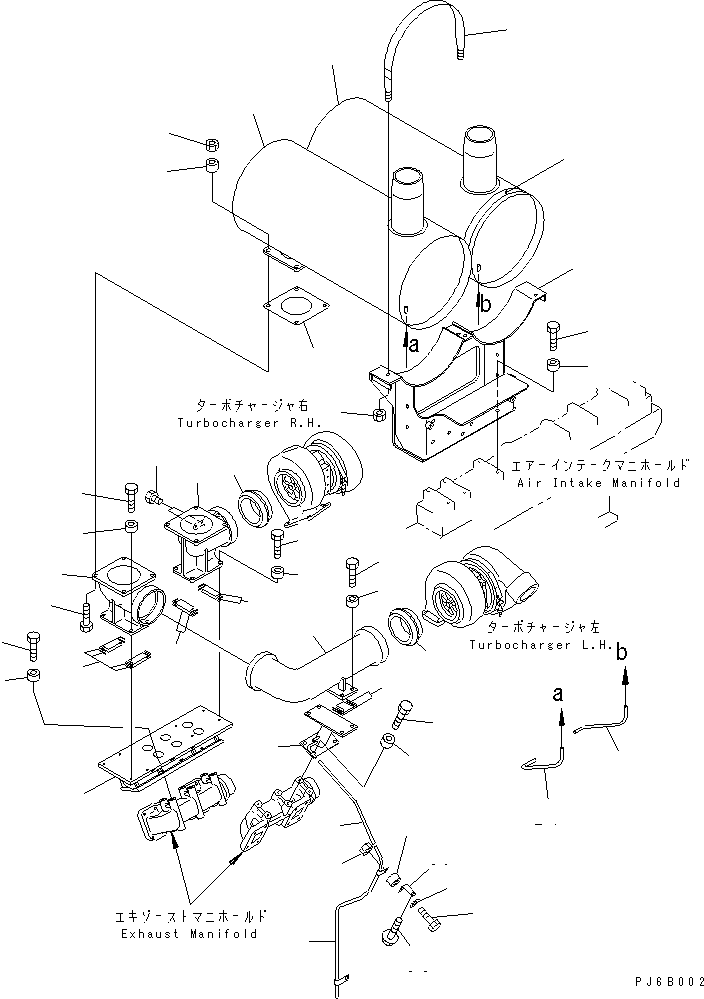 Трубка 6215-11-5230 KOMATSU