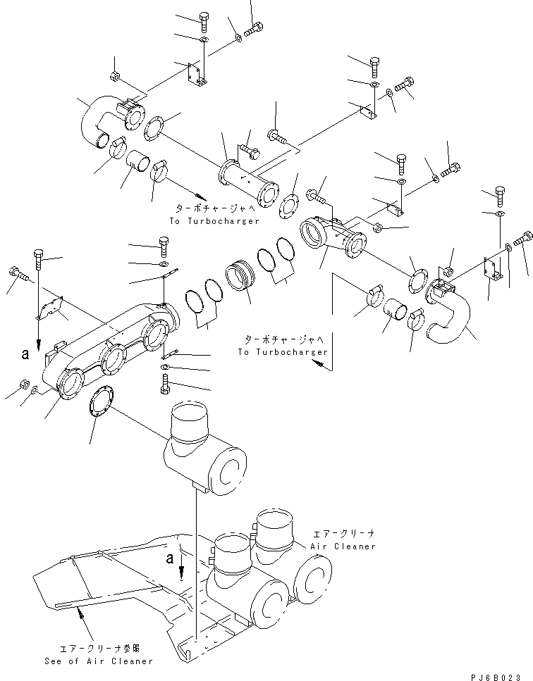 Хомут 6166-11-4620 KOMATSU