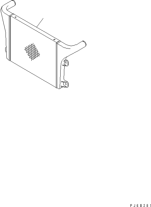 AIR COOLER ASS'Y 6223-63-4400 KOMATSU