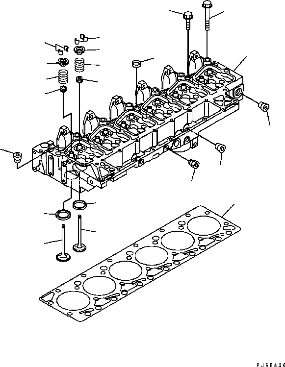 Пружина \1\6732-41-4430 KOMATSU