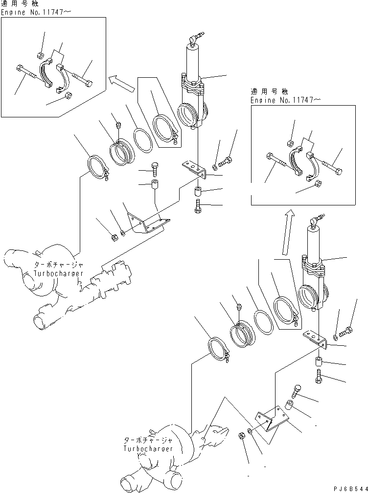 Прокладка (k1) \1\6215-91-1180 KOMATSU