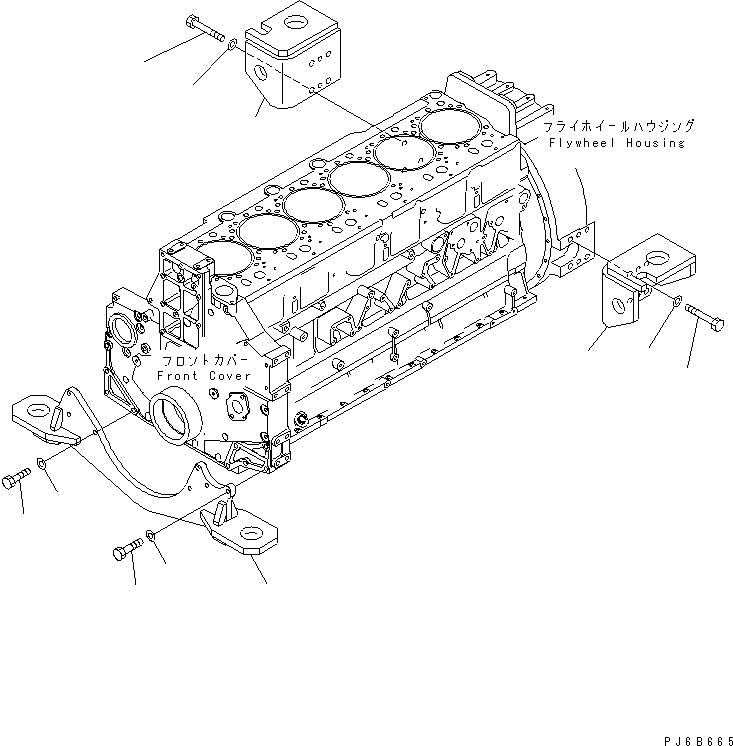 SUPPORT,FRONT 6218-21-3712 KOMATSU