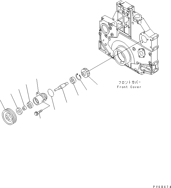 PULLEY¤ HARDENING 6218-21-3510 KOMATSU