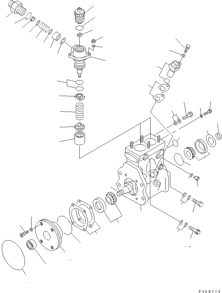 Корпус в сборе (ND094100-0342) KOMATSU