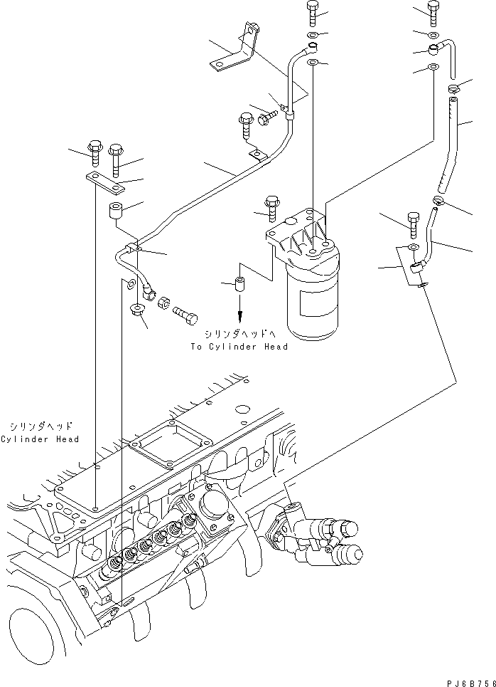 Шланг 07288-20803 KOMATSU