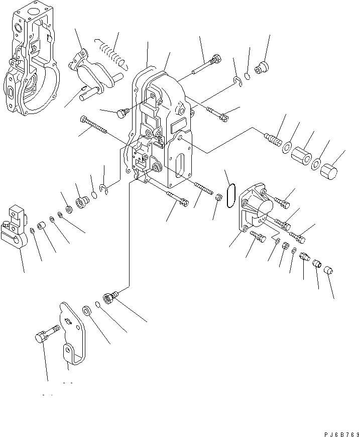 Регулятор в сборе (DK105404-5840) KOMATSU
