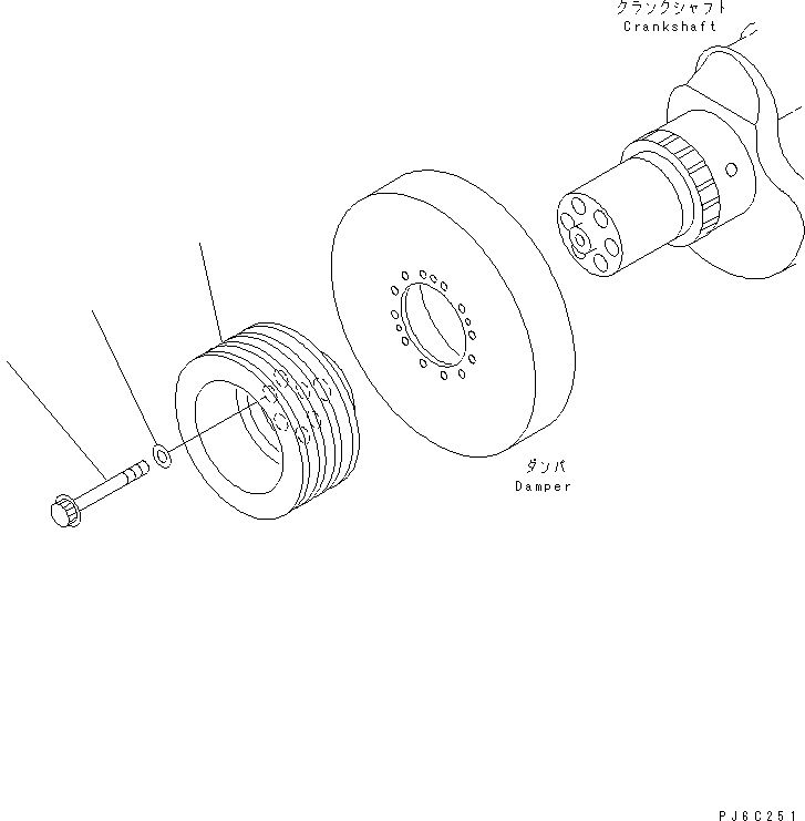 PULLEY¤NON HARDENING 6240-31-5370 KOMATSU
