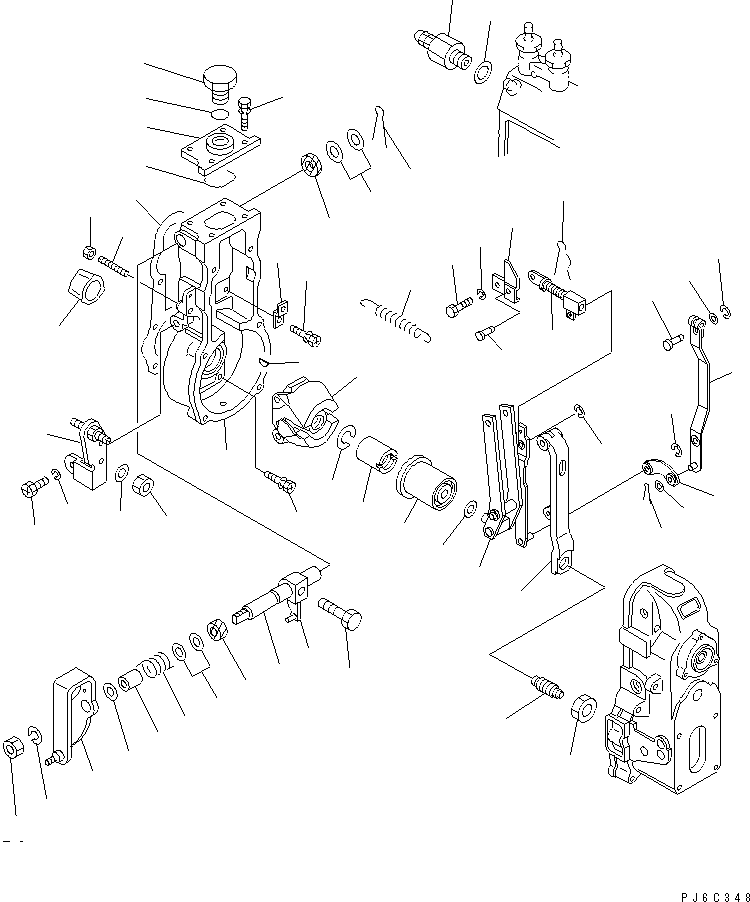Регулятор в сборе DK105407-5931 KOMATSU