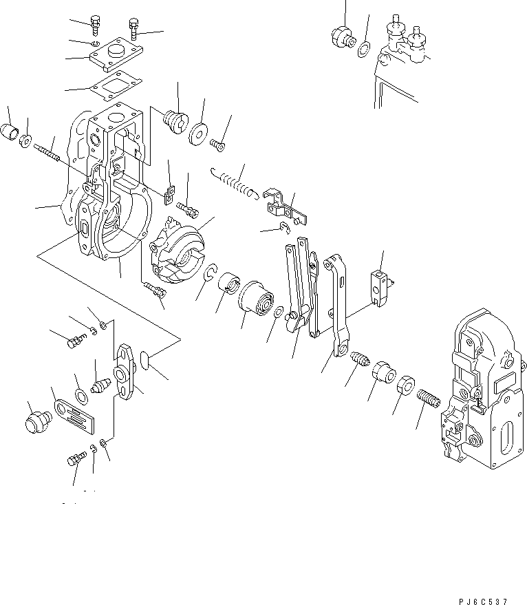 Регулятор в сборе DK105404-5710 KOMATSU