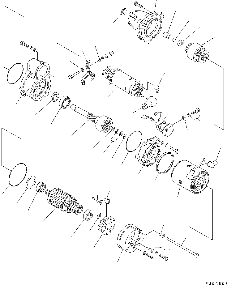Выключатель в сборе KD0-25000-8460 KOMATSU