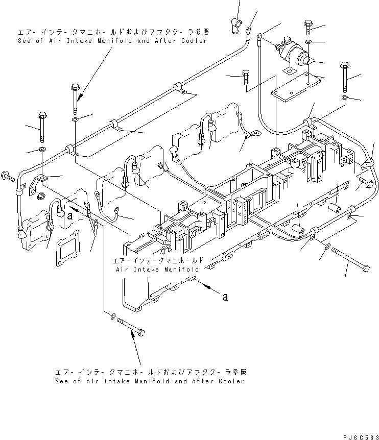 Провод 6212-82-4210 KOMATSU