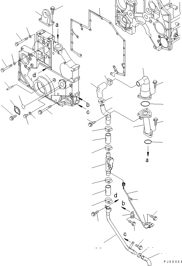 SENSOR ASS'Y 6162-85-4700 KOMATSU