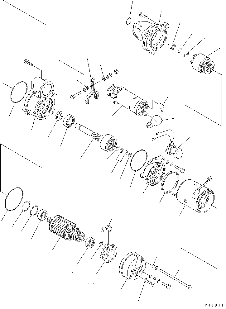 Якорь в сборе KD0-23100-0431 KOMATSU