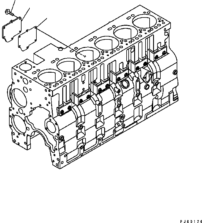 Пластина 6741-22-7610 KOMATSU