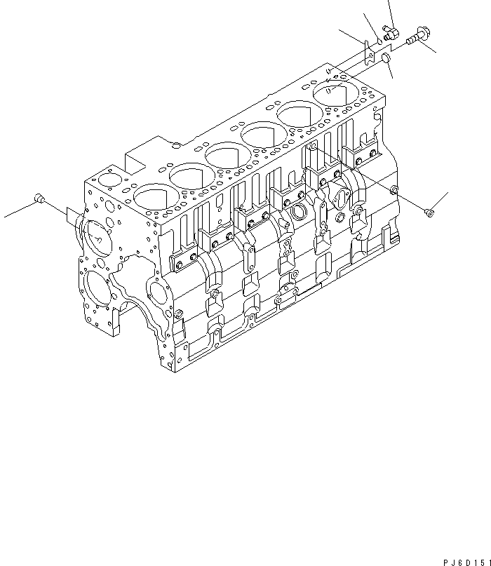 CONNECTION 6743-61-7110 KOMATSU