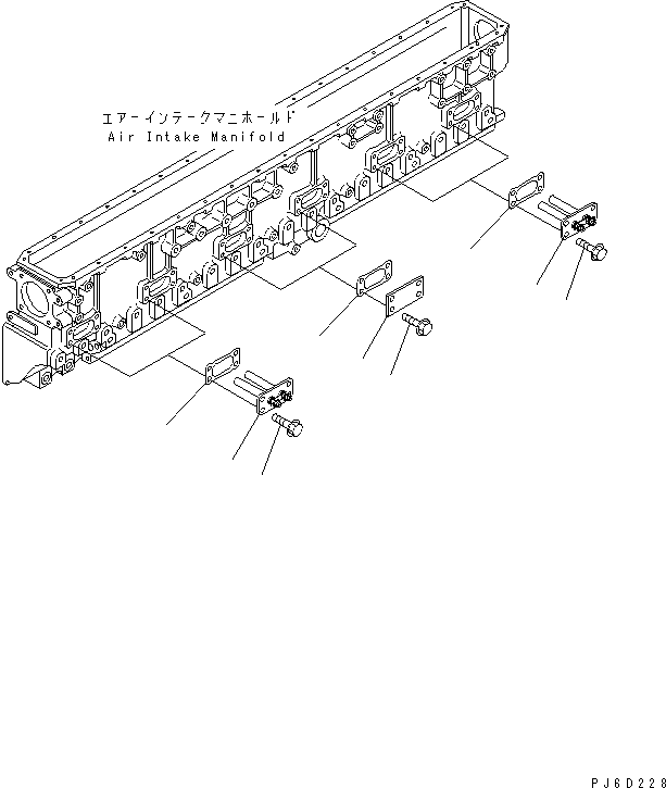 Отопитель 600-815-8580 KOMATSU