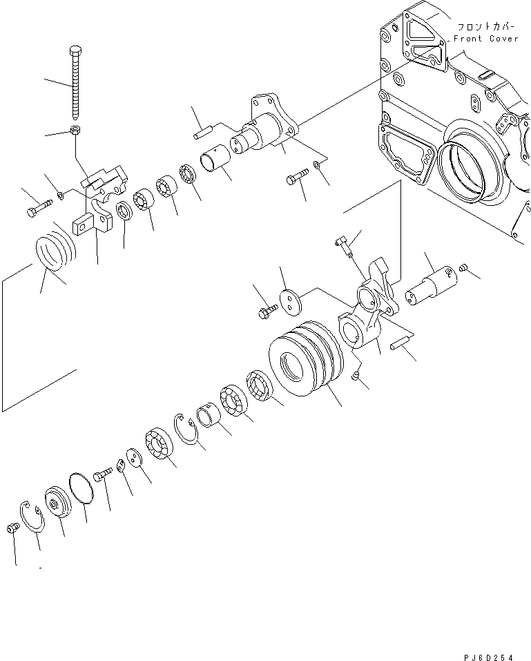 Болт 6240-61-5440 KOMATSU
