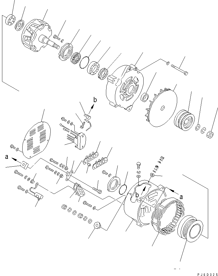 Шарикоподшипник \0\SD6206-04100X0 KOMATSU