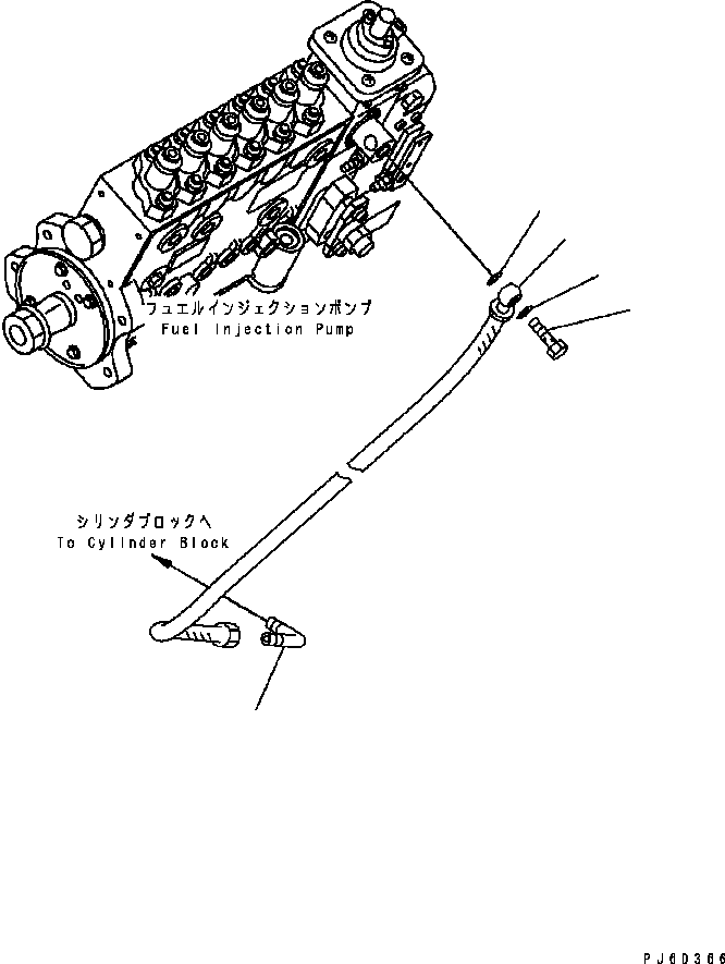 Шланг 6743-71-1710 KOMATSU