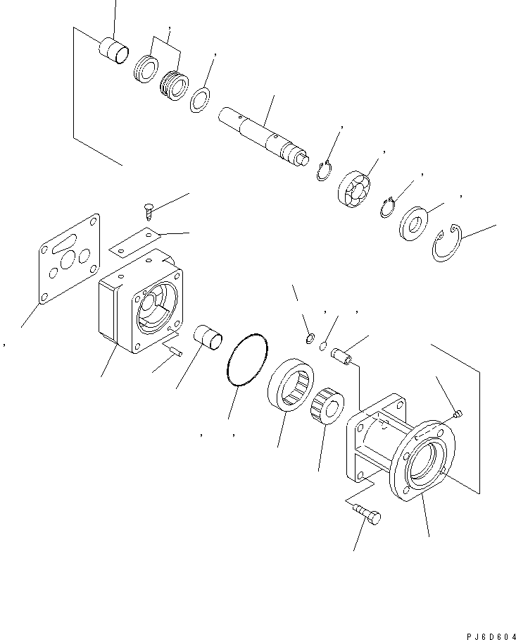 KIT,FRONT COVER 6560-01-1141 KOMATSU