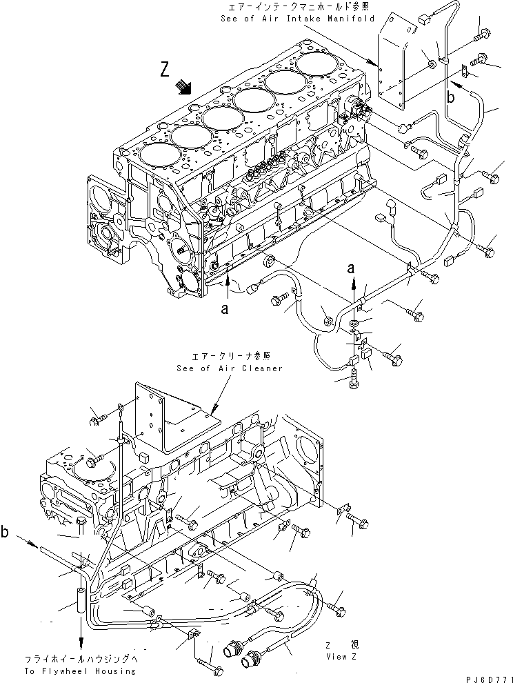 Жгут проводов 6217-81-8810 KOMATSU