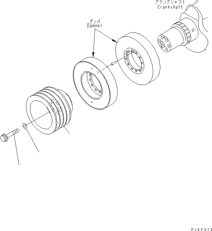 PULLEY¤ HARDENING 6240-31-5460 KOMATSU