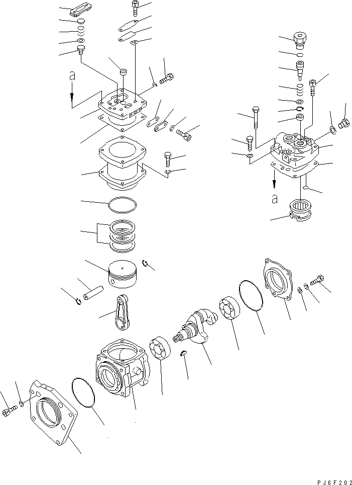 CONNECTING ROD A. DK487013-2600 KOMATSU